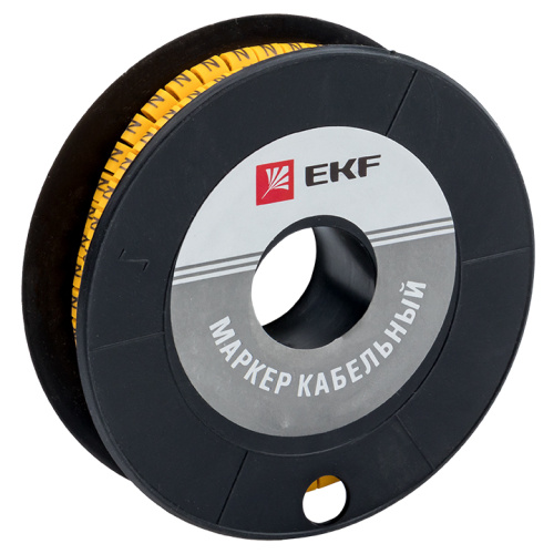 EKF Маркировочное кольцо 0-1.5мм  (4) КМ  (1000шт) (plc-KM-1.5-4)