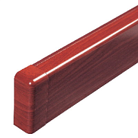 DKC Заглушка для плинтусного короба 100х40 мм  (ламинированная под дерево) (AIR10045B)