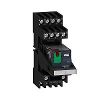 SCHNEIDER ELECTRIC Комплект из реле, колодки, скобы, маркировки, 2С/О, 12А, ~230В (RXM2AB2P7PVM)