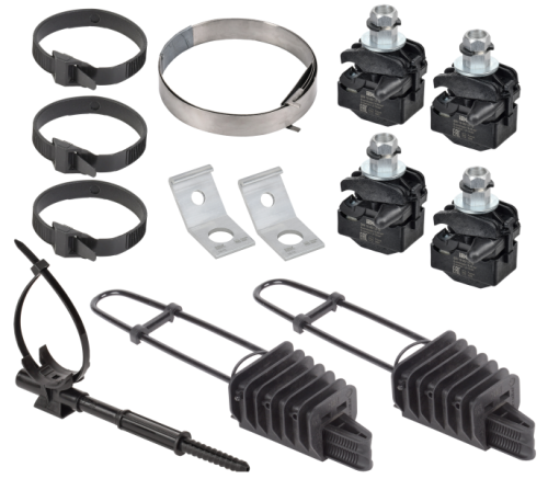 IEK Комплект для подключения абонентов АСИП-1 фазный  (UAP10-1-95-16-1-U)