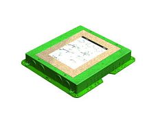 SIMON Connect Коробка для монтажа в бетон люков SF400-1 KF400-1 52050204-035 h - 54-895мм 419х384мм пластик (G401)