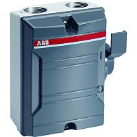 ABB Выключатель в боксе управление сбоку алюминий 2р 25А KSE225 DP (2CMA142411R1000)