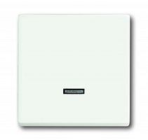 ABB SOLO/FUTURE Клавиша для светорегулятора 6550U-10x/6560U-101/6593U/реле 6401U-10x/6402U белый бархат  (6543-884-101)  (2CKA006599A2963)