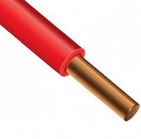 Провод силовой ПуВ 1х1.5 красный (500м) ТРТС