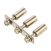 EKF Перемычка тип 3PIN для 6.0 мм2  (20 шт.) PROxima (plc-per-3PIN-6)