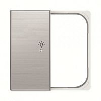 ABB SRL-2-L-85AI Клавиша двойная левая free@home, SKY, освещение, нерж. сталь  (SRL-2-L-85AI)  (2CLA852642A1401)