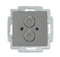 ABB SOLO/FUTURE Центральная плата с суппортом метеор/серый металлик (1710-0-3859)