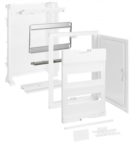 LEGRAND Щит распределительный встраиваемый ЩРв-П-28 IP40 пластиковый непрозрачная дверь белый Nedbox (001412 ) фото 2