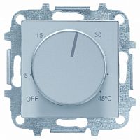 ABB Накладка для терморегулятора 8140.9, серия SKY, цвет серебристый алюминий  (8540.9 PL)  (2CLA854090A1301)