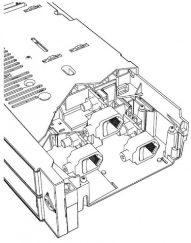 ABB Кабельные зажимы для XR1 95-300мм  (набор 3шт.) (1SEP408500R0001)