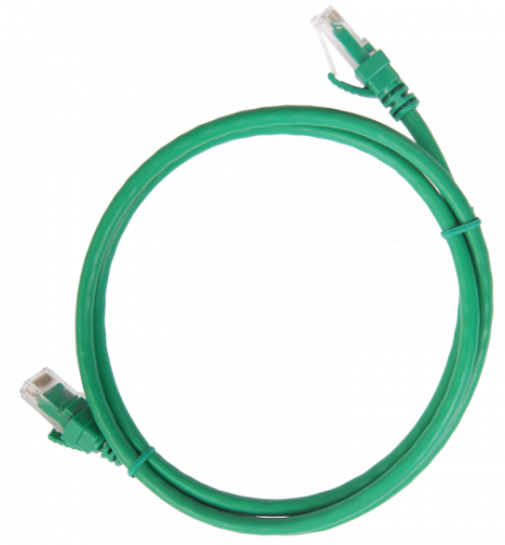 Патч-корд ITK UTP (коммутационный шнур) категория 5е (5м) зеленый