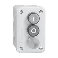 SCHNEIDER ELECTRIC Пост кнопочный 2 кнопки зеленая/красная (XALE33V2M)