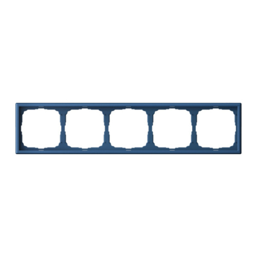 Systeme Electric ARTGALLERY Рамка 5-постовая, универсальная, аквамарин (GAL001105)