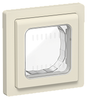 FLITE Рамка 1-местная IP55 л сливочный (FI-M10-32-55-K86)