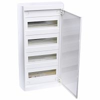 LEGRAND Щит распределительный навесной ЩРН-п-48 пластиковый, металлическая дверь (601259 )