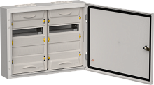 TITAN 5 Корпус металлический ЩРн-48 (2х24) 460х570х140 IP54 сер IEK