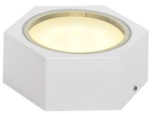 IEK LIGHTING Светильник уличный 5204 потолочный под лампу GX53 IP65 белый  (LT-UPU0-5204-GX53-1-K01)