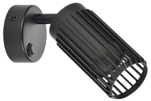 IEK LIGHTING Светильник 4212 настенный под лампу GU10 черный  (LT-UBB0-4212-GU10-1-K02)