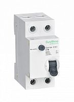 Systeme Electric City9 Set Автоматический выключатель дифференциального тока (АВДТ) 1P+N С 16А 4.5kA 30мА Тип-AС 230В (C9D34616)