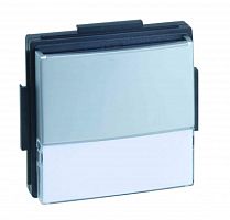 SIMON Крышка для розетки, TOP IMPACT, Scudo, алюминий (2705092-033)