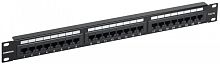IEK Патч-панель 1U категории 5Е UTP 24 порта  (Krone) GENERICA (PP24-1UC5EU-K05-G)