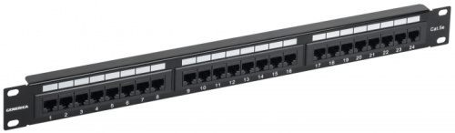 IEK Патч-панель 1U категории 5Е UTP 24 порта  (Krone) GENERICA (PP24-1UC5EU-K05-G)