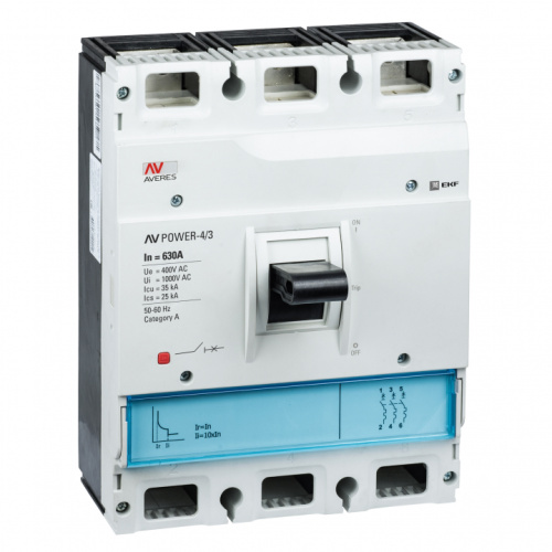 EKF Выключатель автоматический AV POWER-4/3 700А 35кА TR (mccb-43-700-TR-av) EKF Выключатель автоматический AV POWER-4/3 700А 35кА TR (mccb-43-700-TR-av)