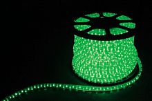 FERON Дюралайт светодиодный LEDх36/м зеленый двухжильный кратно 2м бухта 100м (LED-R) (26063)