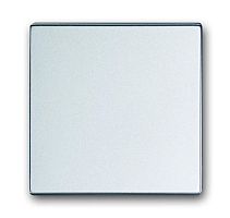 ABB SOLO/FUTURE Клавиша для одноклавишных выключателей/ переключателей/ кнопок серебристый алюминий (1751-0-2943)