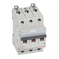 LEGRAND Выключатель автоматический трехполюсный 1А C DX3 10kА/16kА (409247 )