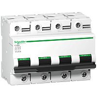 SCHNEIDER ELECTRIC Выключатель автоматический четырехполюсный 80А D C120H (A9N18523)