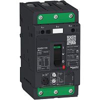 SCHNEIDER ELECTRIC Выключатель автоматический для защиты электродвигателей 115А GV4 50кА (GV4PE115N)
