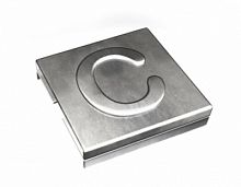 ABB Маркировка для кабельной стяжки, нержавеющая сталь, C, 100 шт (7TCG009470R0078)