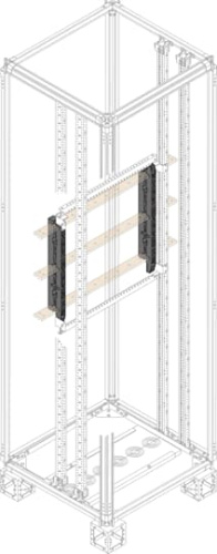 ABB Держатель шин 3/185 для 60x10 (ZX551)
