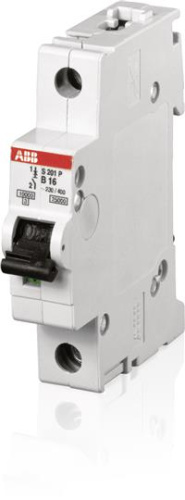 ABB Выключатель автоматический однополюсный 20А С S201P 25кА NA  (S201P C20)  (2CDS281001R0204)