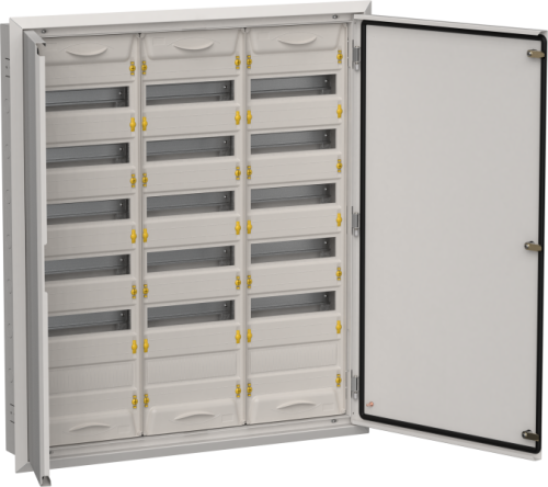TITAN 5 Корпус металлический ЩРв-216 (3х72) 1005х885х130мм IP31 серый (две двери) IEK