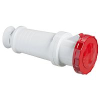 SCHNEIDER ELECTRIC Розетка кабельная с заземлением 125А 3P+E IP67 380В винтовые зажимы (81494)