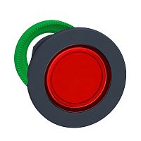 SCHNEIDER ELECTRIC Головка кнопки с подсветкой, красная, для утопленного монтажа (ZB5FW343)
