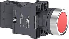 SCHNEIDER ELECTRIC Кнопка со светодиодной подсветкой 220В красная 1НО (XA2EW34M1)