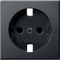 SCHNEIDER ELECTRIC Центральная плата для механизмов розеток Schuko антрацит (MTN2330-0414)