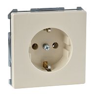 SCHNEIDER ELECTRIC Розетка SCHUKO бежевая (MTN2401-4044)