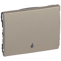 LEGRAND Galea Life Клавиша с символом Лампа титан (771444 )