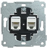 IEK Розетка 2-ая компьютерная RJ45 Cat5e BOLERO (EKB12-01)
