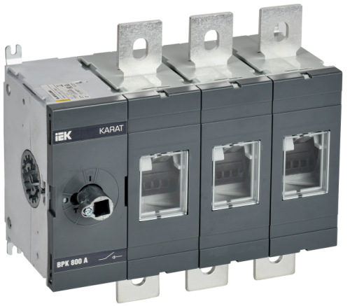 IEK Выключатель-разъединитель ВРК без рукоятки управления 3P 800А KARAT (KA-VR10-3-0800)