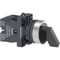 SCHNEIDER ELECTRIC Переключатель с фиксацией 3 позиции 2НО длинная ручка (XB4BJ33)