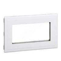 SCHNEIDER ELECTRIC UNICA Рамка-адаптор двойная под модули 45х45 (U47.104.18PTH)