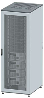 DKC Напольный шкаф 47U Ш600хГ600 две перфорированные двери, крышаукомплектована вводом и заглушками (R5IT4766PF)