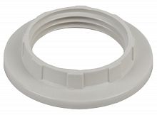 ЭРА Кольцо для патрона E14, пластик, белое  (100/1000/24000)  (Б0043679)