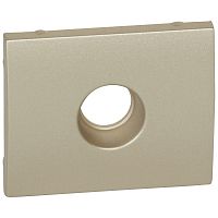 LEGRAND Galea Life Панель лицевая телевизионной розетки titanium (771466 )