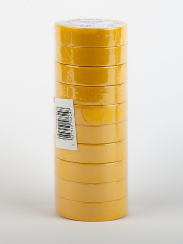 ЭРА Изолента ПВХ 19мм*20м желтая  (10/200/6400) (C0036543) фото 2